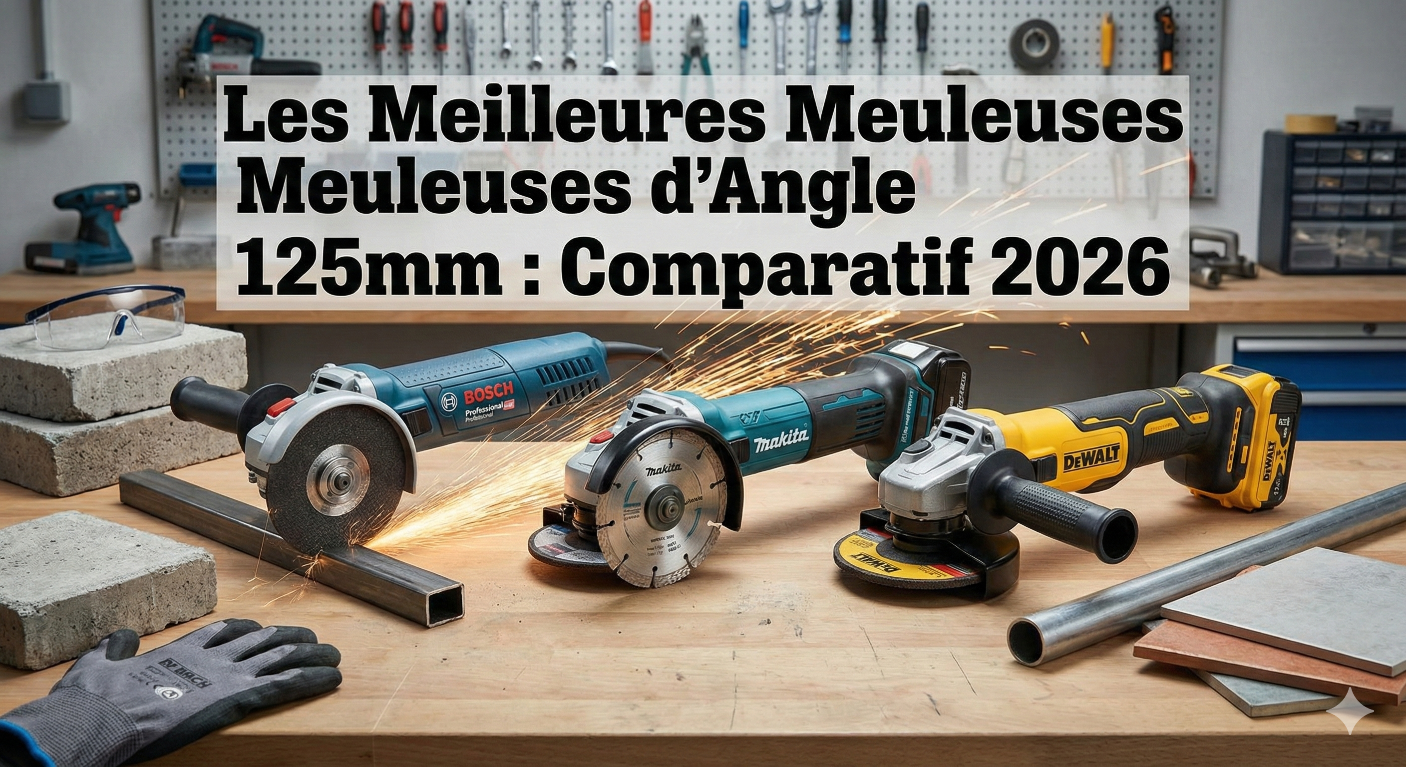 Meilleure Meuleuse Angle 125mm : Le Comparatif 2026